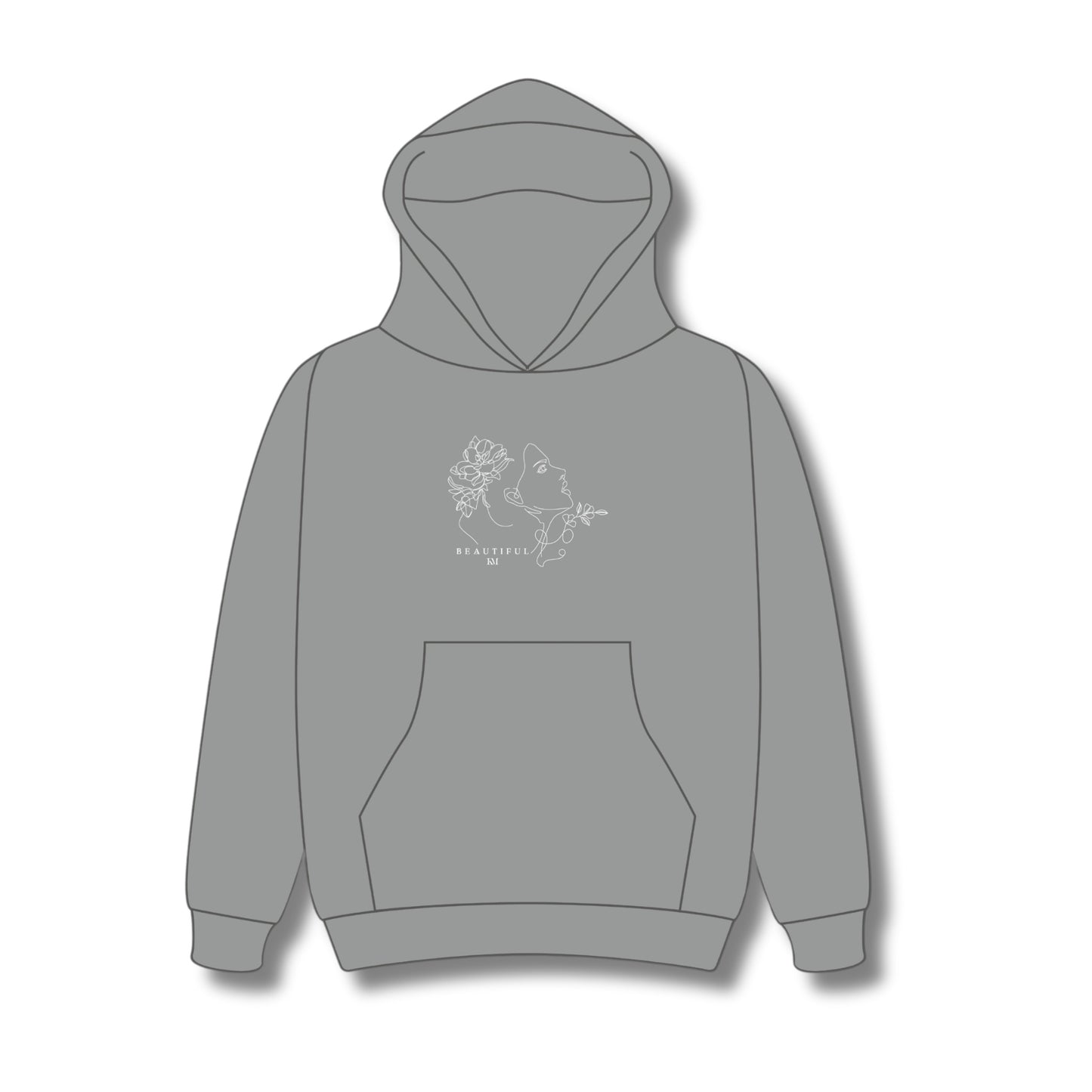 Beautiful Hoodie Gray