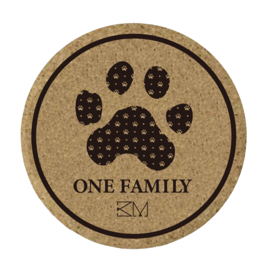 肉球コースター 2枚セット